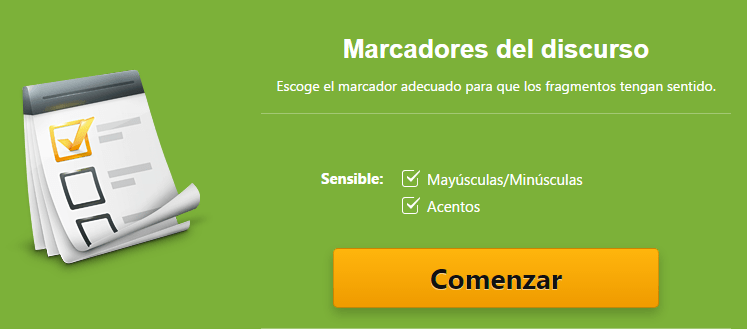 Marcadores del discurso