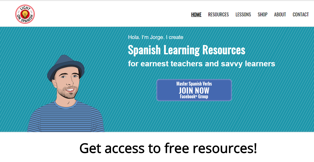 Light on Spanish