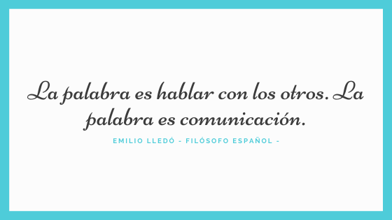 Emilio Lledó's quote